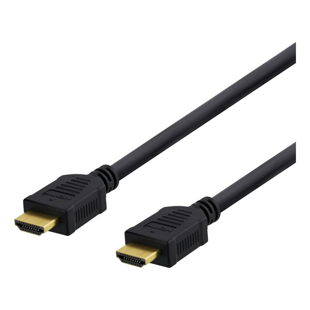 DELTACO High-Speed Premium HDMI cable, 1,5m, Ethernet, 4K UHD, black