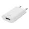 DELTACO USB wall charger, 1x USB-A, 1 A, 5 W, white