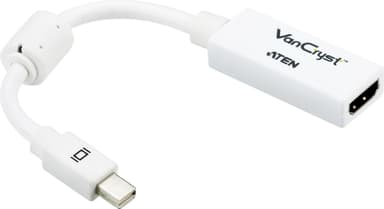 ATEN mini DisplayPort til HDMI-adapter, ha-ho, 0,19m, hvit