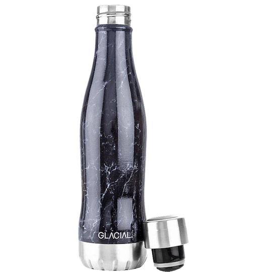 Glacial vannflaske GL1848300028 (Black Marble)
