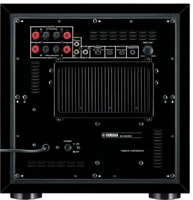 Yamaha NSSW 300 subwoofer (sort)