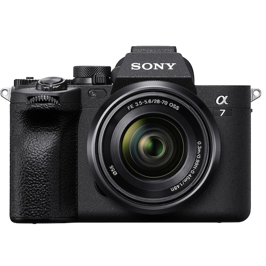 Sony Alpha A7 Mark IV digitalt systemkamera 28-70 mm objektivsett