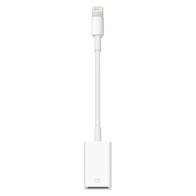 Apple Lightning til USB kameraadapter, hvit