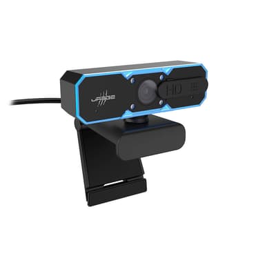 URAGE Webbkamera REC 600 HD Streaming Svart