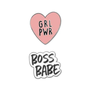 IDECOZ Mobildekorasjon 2-pack Girl Power Charms Pack