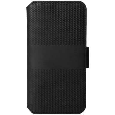 Skinntelefonlommebok Galaxy S22 Svart