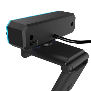 URAGE Webbkamera REC 600 HD Streaming Svart