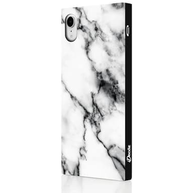 IDECOZ Mobildeksel Hvit Marble  iPhone XR
