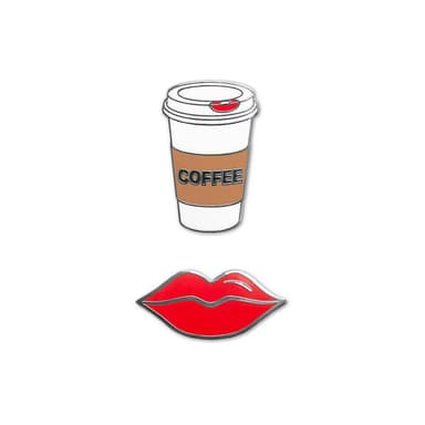 IDECOZ Mobildekorasjon 2-pack Coffee Charms Pack