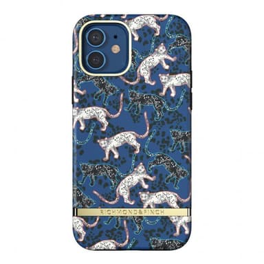 Richmond & Finch iPhone 12/iPhone 12 Pro Deksel Blue Leopard