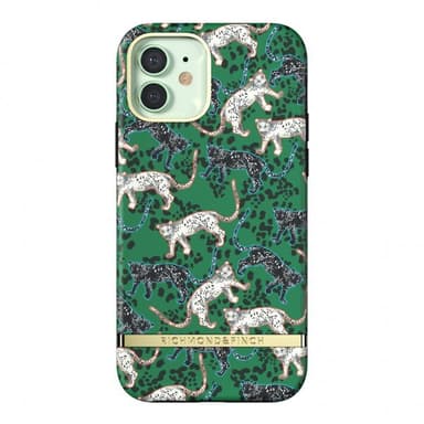 Richmond & Finch iPhone 12/iPhone 12 Pro Deksel Green Leopard