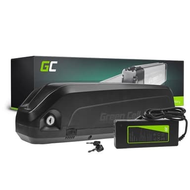 Green Cell elsykkelbatteri 48V 13Ah med lader