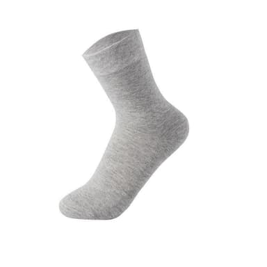 Fuktighetssokker / fuktighetsgivende fotpleiesokker (størrelse 40-45) 3 par Grå