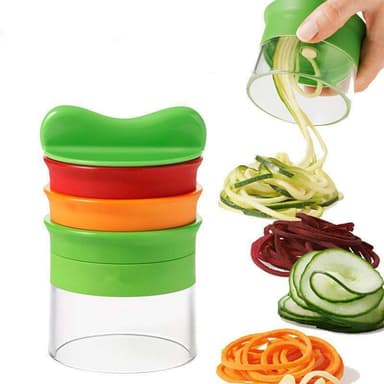 Grønnsakskutter / Spiralizer med flere forskjellige blader