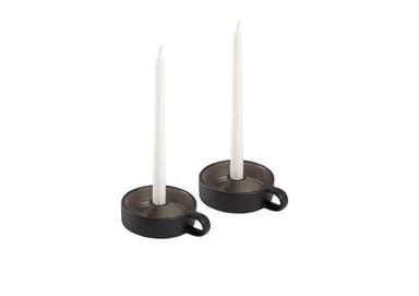 Orrefors Jernverk Sängkammarljusstake 2-Pack Svart