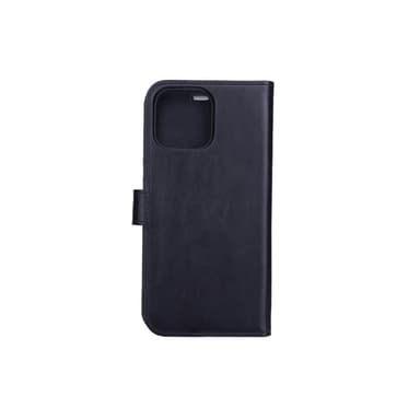 RADICOVER Strålebeskyttende Mobiltelefonveske Lær iPhone 13 Pro Max 2 i1 Magnetisk deksel  Svart