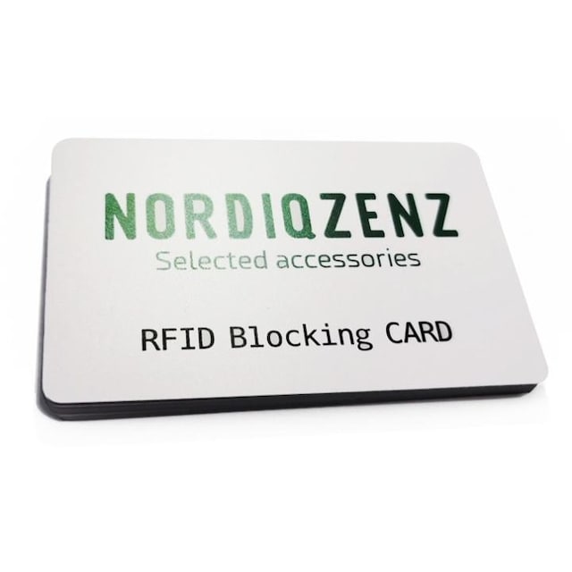 NORDIQZENZ RFID/NFC Blocker-kort