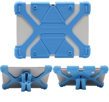 Ipad-veske Støtsikker silikon 7 ""- 8"" blå