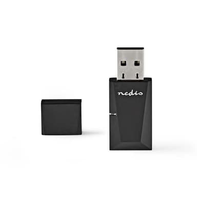 Nedis Network Dongle | Wi-Fi | N300 | 2.4 GHz | USB2.0 | Wi-Fi hastighet totalt: 300 Mbps | Windows 7 / Windows 8