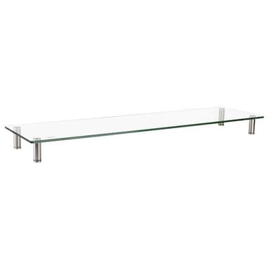 LogiLink Monitorställ i glas/metall 1 m