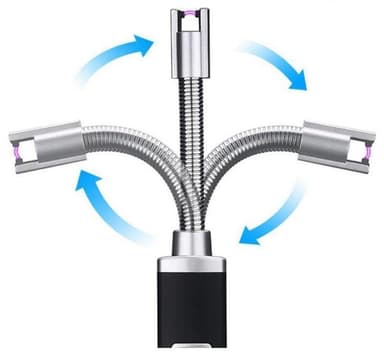 USB Lighter Long - Svart