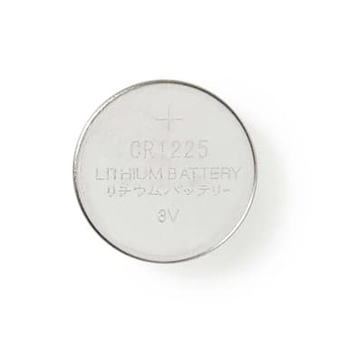 Lithium knappecellebatteri CR1225 | 3 V DC | Litium | 5-Blister | Ulike enheter | Sølv