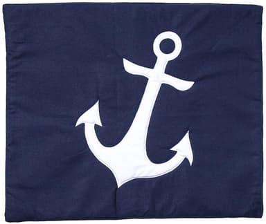 Lord Nelson Victory Pillow C Quilted Anchor Vit