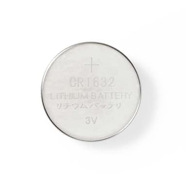 Nedis Lithium knappecellebatteri CR1632 | 3 V DC | Forhånds ladet | 5-Blister | Ulike enheter | Sølv