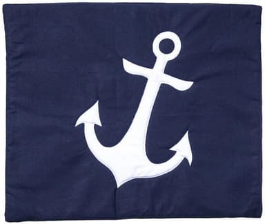 Lord Nelson Victory Pillow C Quilted Anchor Vit