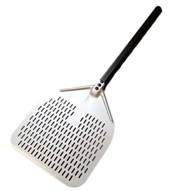 Pizzaspade perforert 33 cm 60 cm skaft