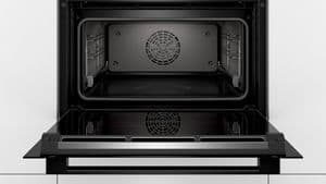 Bosch Kombi-dampovn CSG856NC1 (Carbon Black)