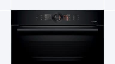Bosch Kombi-dampovn CSG856NC1 (Carbon Black)