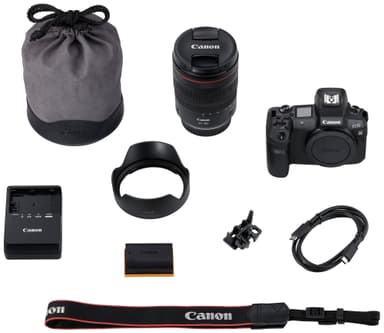 Canon EOS R speilfritt kamera + RF 24-105 mm objektiv