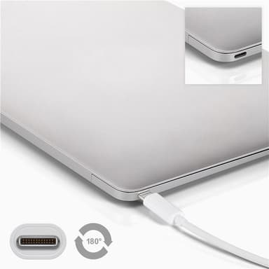 Synkroniser og lad Super Speed USB-Câ„¢ 3.2 Gen 1 USB-Câ„¢-kabel