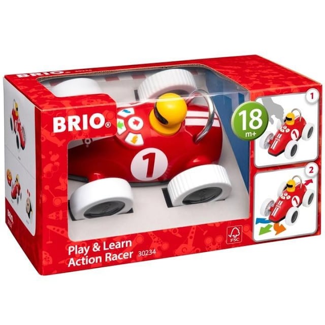 Brio 30234 Play & Learn Action Race