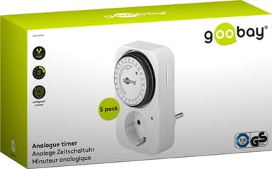 Goobay 5 stk  Mekanisk timer