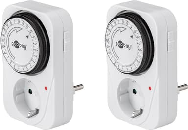 Goobay 2 stk  Mekanisk timer