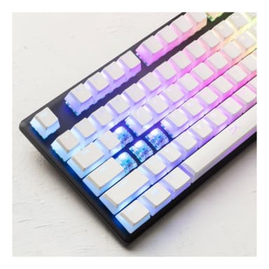 HyperX Pudding Keycaps Full Key Set (Hvit PBT)