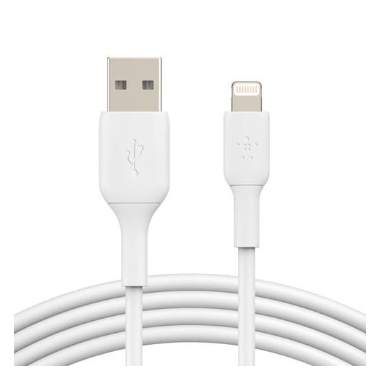 Belkin USB-A to Lightning, White (2m)