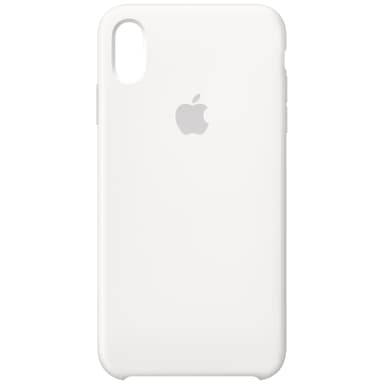 iPhone Xs Max silikondeksel (hvit)