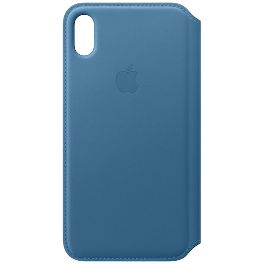 iPhone Xs Max Folio skinndeksel (blå)