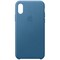 iPhone Xs skinndeksel (blå)