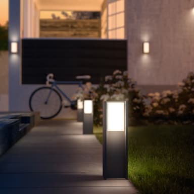 Philips Hue Turaco hagelampe 1x9W (antrasitt)
