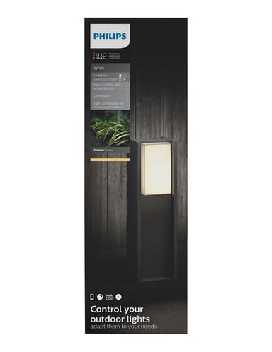 Philips Hue Turaco hagelampe 1x9W (antrasitt)