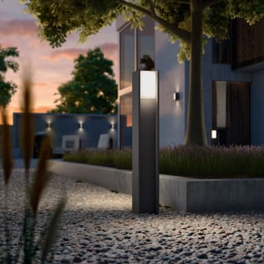 Philips Hue Turaco hagelampe 1x9,5W (antrasitt)