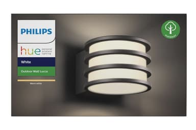 Philips Hue Lucca vegglampe (antrasitt)