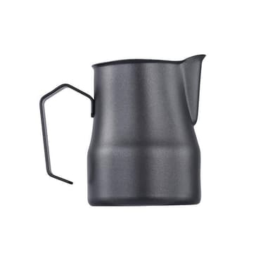 Melkekanne Rustfritt stål Svart 350 ml