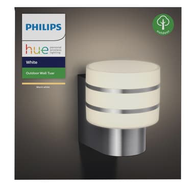 Philips Hue Tuar vegglampe 1x9,5W (inox)