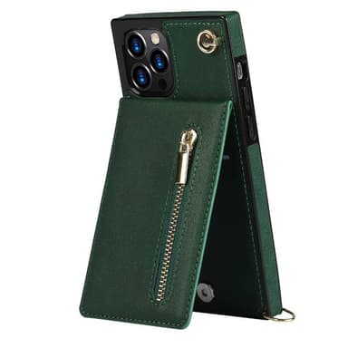 Zipper halskjede deksel Apple iPhone 12 Pro Max - Grønn