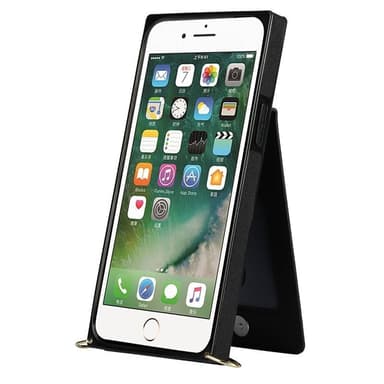 Zipper halskjede deksel Apple iPhone 7 Plus - Sort